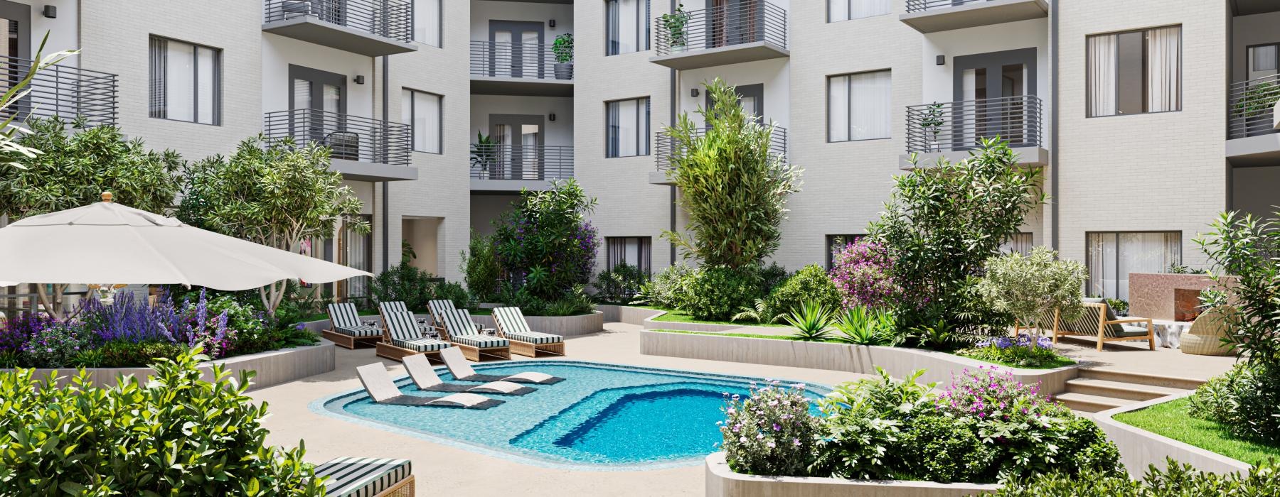 Pool & Courtyard